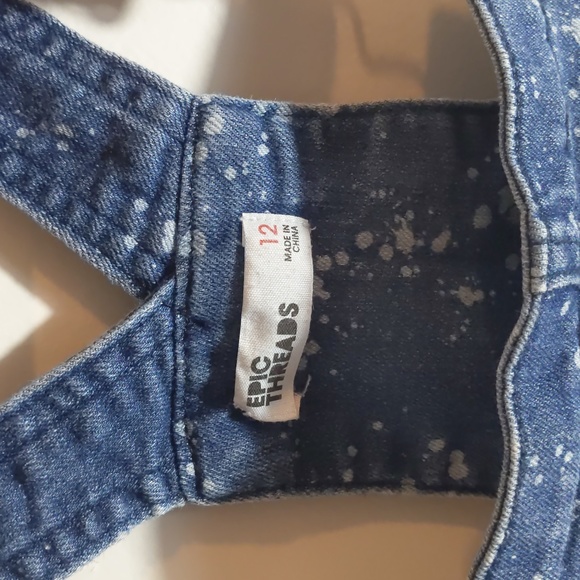 Denim Overalls - Picture 3 of 6